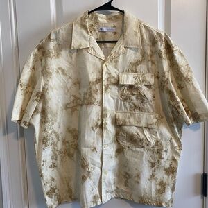 Zara Camp Collar Shirt